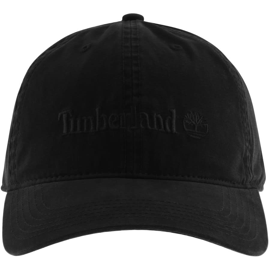 Alternative Image for ProductTimberland Cotton Canvas Cap Black1